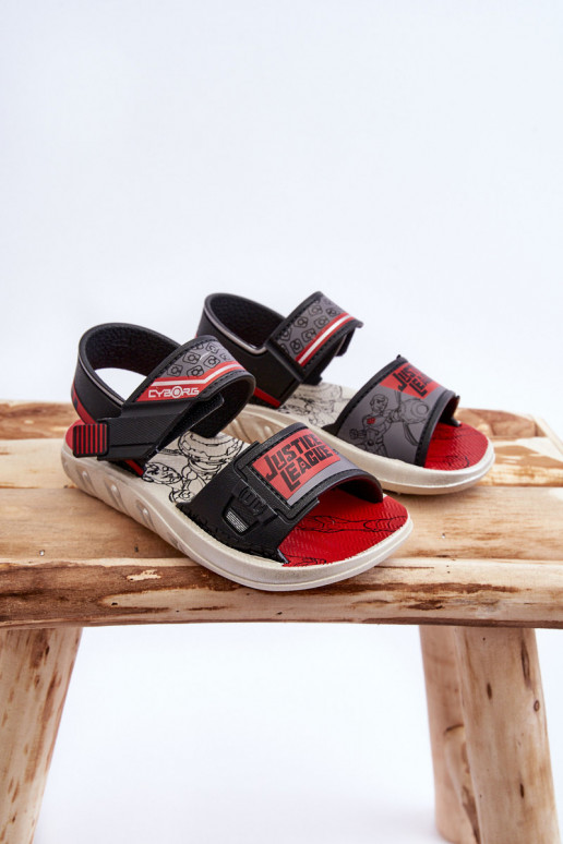 Bērnu sandales Grendene Kids JJ385011 -sarkanas krāsas