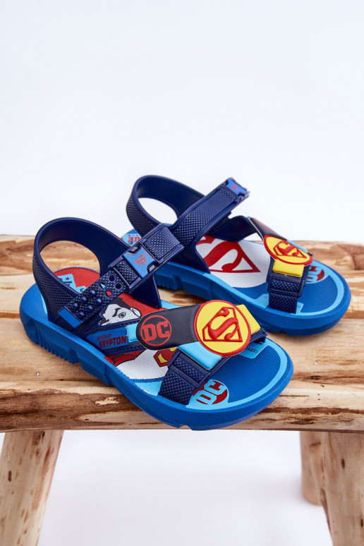 Bērnu sandales Superman Grendene Kids JJ385050 Zilas krāsas