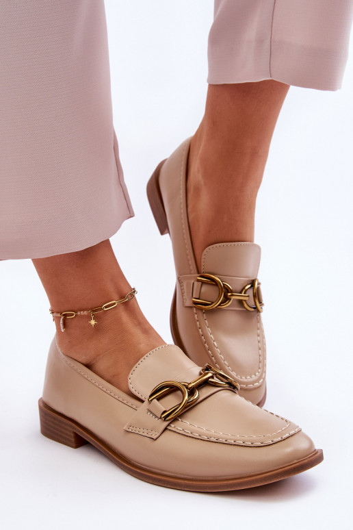 Klasiska modeļa sieviešu mokasīni smilšu krāsas Lorien Klasiska modeļa sieviešu mokasīni smilšu krāsas Lorien