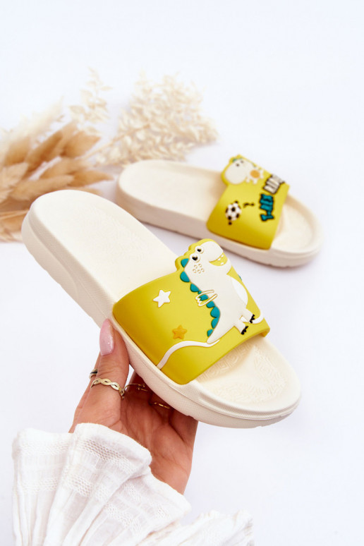 Bērnu čības  T-Rex smilšu krāsas Bernis Bērnu čības  T-Rex smilšu krāsas Bernis