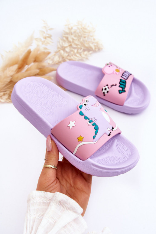 Bērnu čības  T-Rex Violeta krāsa Bernis Bērnu čības  T-Rex Violeta krāsa Bernis