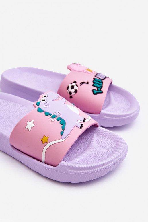 Bērnu čības  T-Rex Violeta krāsa Bernis Bērnu čības  T-Rex Violeta krāsa Bernis