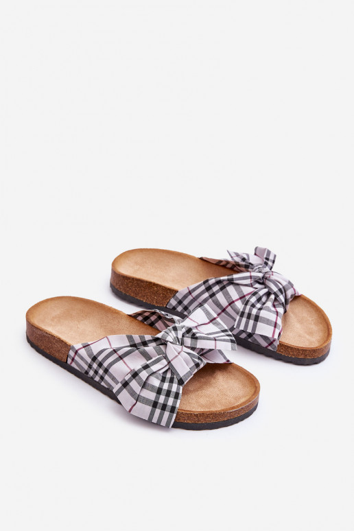 Čības ar bantītēm ar platformu Pelēkas krāsas Vero Čības ar bantītēm ar platformu Pelēkas krāsas Vero