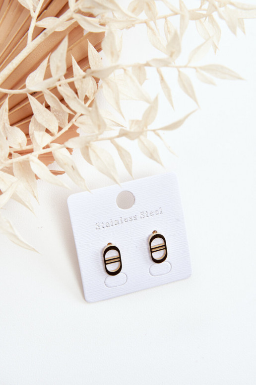 Stilīgi auskari Zelta krāsas Stilīgi auskari Zelta krāsas