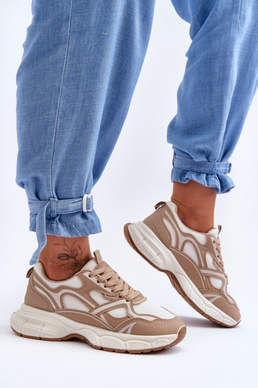 sporta apavi smilšu krāsas Contiro sporta apavi smilšu krāsas Contiro