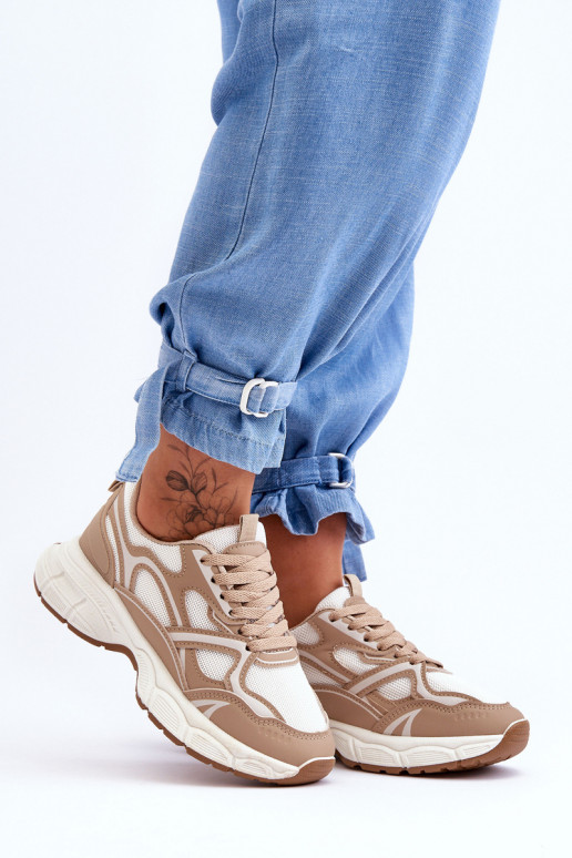 sporta apavi smilšu krāsas Contiro sporta apavi smilšu krāsas Contiro