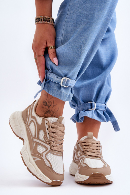 sporta apavi smilšu krāsas Contiro sporta apavi smilšu krāsas Contiro