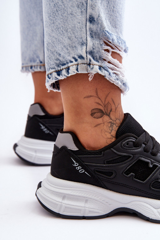 Stilīgasrnas   sporta apavi ar tīkliņu melnas krāsas Venice Stilīgasrnas   sporta apavi ar tīkliņu melnas krāsas Venice