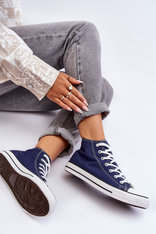 Klasiski sporta apavi  tumši zilas krāsas Remos