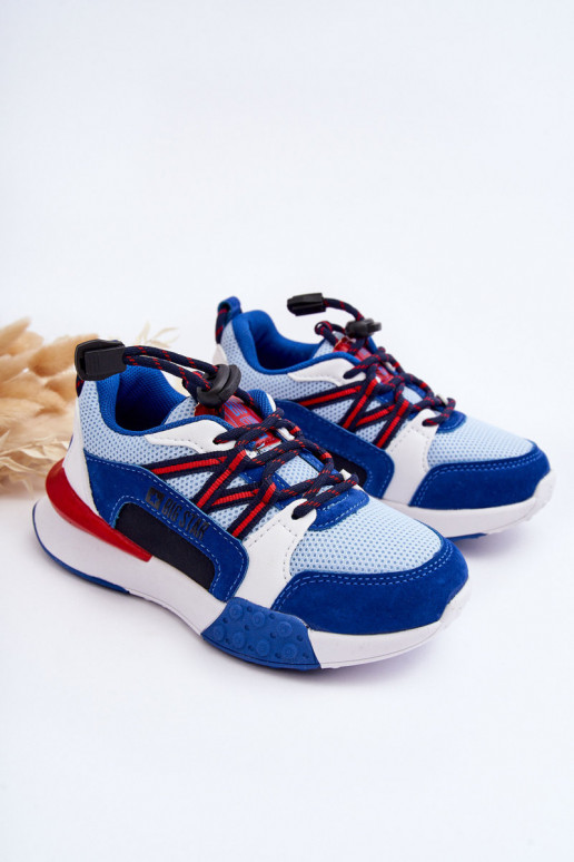 Bērnu sporta apavi Memory Foam System Big Star LL374220 Zilas krāsas Bērnu sporta apavi Memory Foam System Big Star LL374220 Zilas krāsas