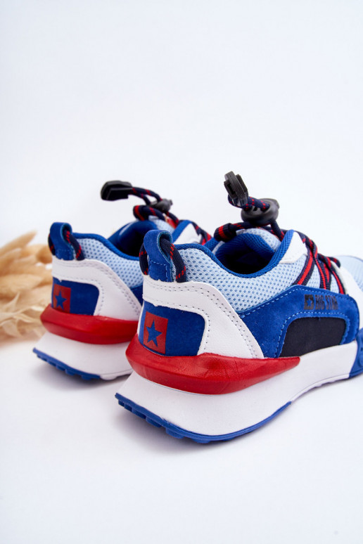 Bērnu sporta apavi Memory Foam System Big Star LL374220 Zilas krāsas Bērnu sporta apavi Memory Foam System Big Star LL374220 Zilas krāsas