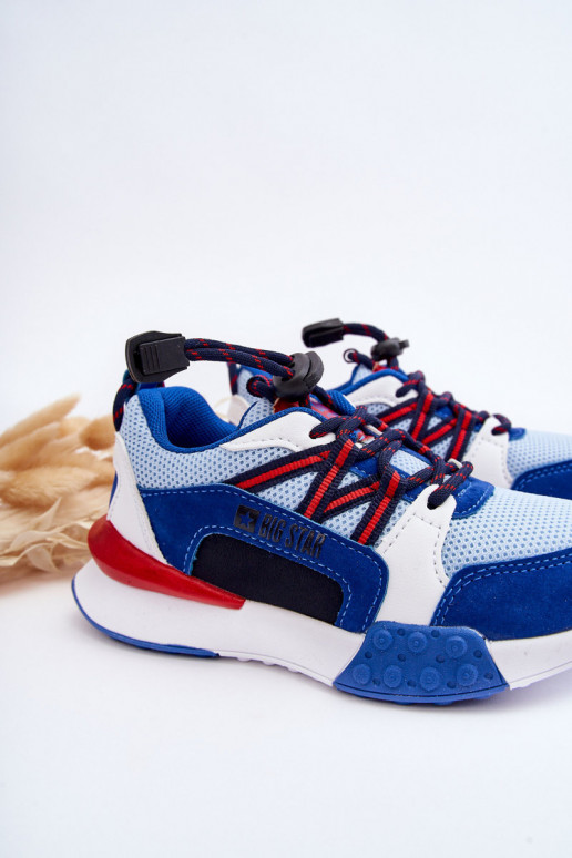 Bērnu sporta apavi Memory Foam System Big Star LL374220 Zilas krāsas Bērnu sporta apavi Memory Foam System Big Star LL374220 Zilas krāsas