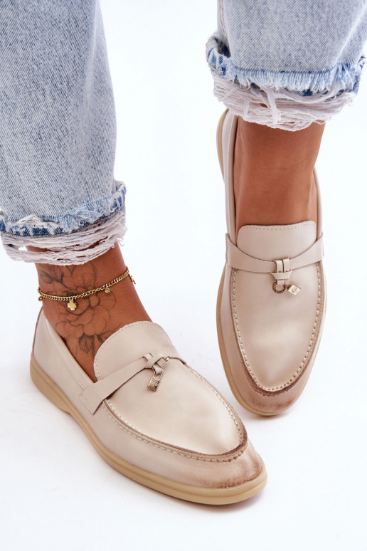 Klasiska modeļa sieviešu mokasīni smilšu krāsas Cortez Klasiska modeļa sieviešu mokasīni smilšu krāsas Cortez