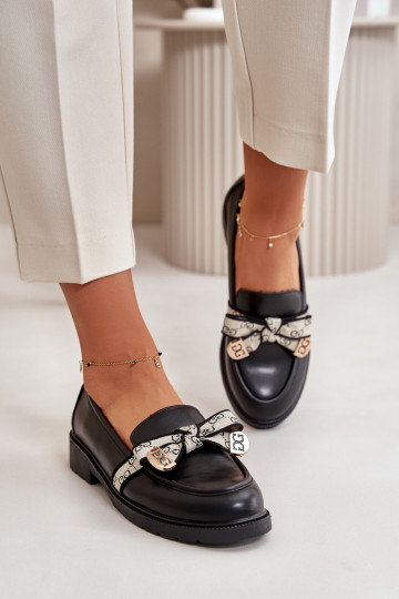 apavi Mokasīni melnas krāsas S.Barski HY330 2