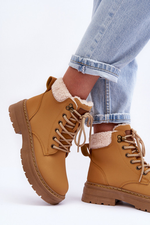 apavi   ar siltinājumu brūnas krāsas Jette apavi   ar siltinājumu brūnas krāsas Jette