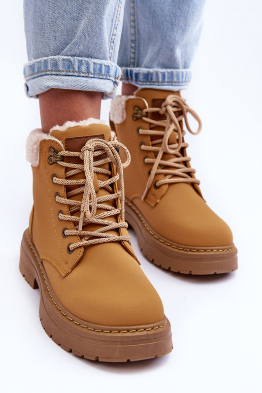 apavi   ar siltinājumu brūnas krāsas Jette apavi   ar siltinājumu brūnas krāsas Jette