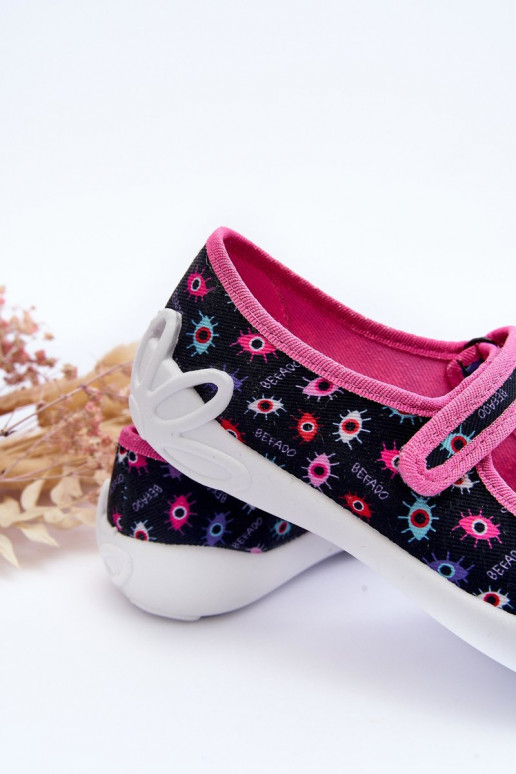 Čības/balerīnu kurpes Bērnu Befado 114Y518 Zilas krāsas-Rozā krāsas