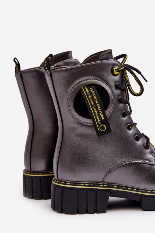 Bērnu apavi apavi Pelēkas krāsas Iomare