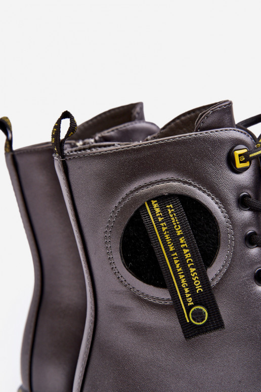 Bērnu apavi apavi Pelēkas krāsas Iomare