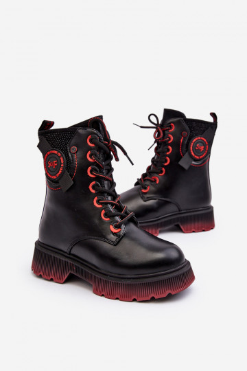 Bērnu apavi melnas krāsas Askya 2