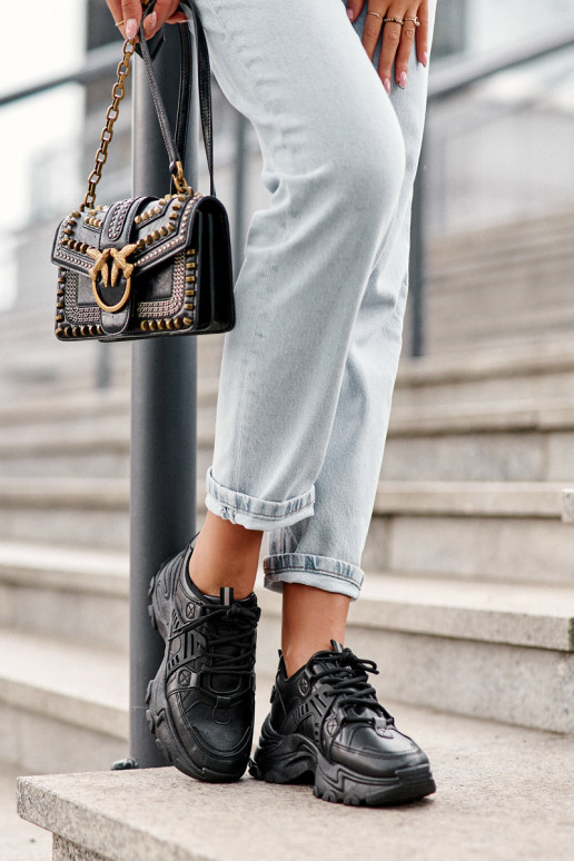 Sporta apavi melnas krāsas Toderus Sporta apavi melnas krāsas Toderus