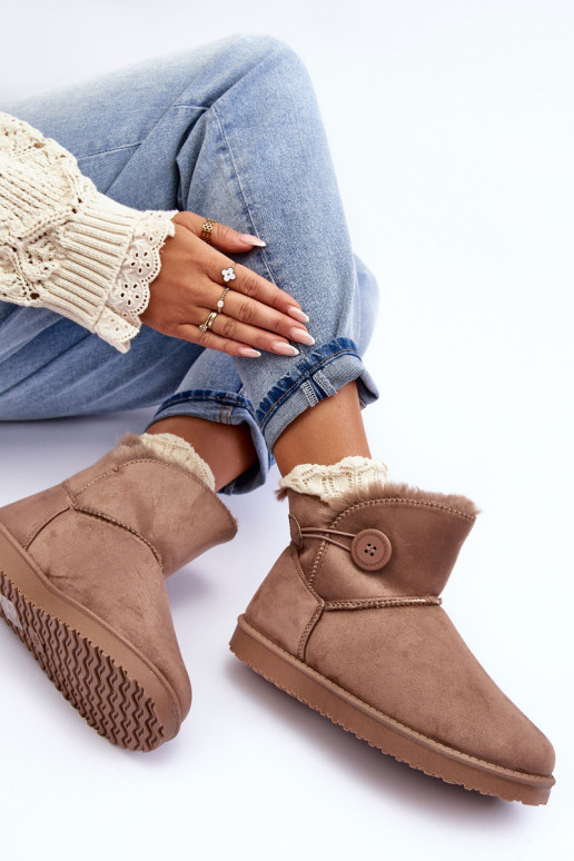 siltināti   sniega apavi ar ornamentiem smilšu krāsas Siriol siltināti   sniega apavi ar ornamentiem smilšu krāsas Siriol