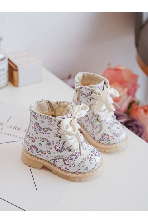 siltināti Sieviešu puszābaki Bērnu apavi ar rāvējslēdzējiem smilšu krāsas Dolida