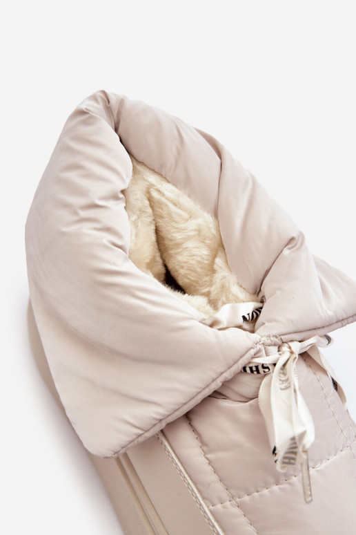 sniega apavi    Wiązaniem Ziloņkaula krāsas Siracna