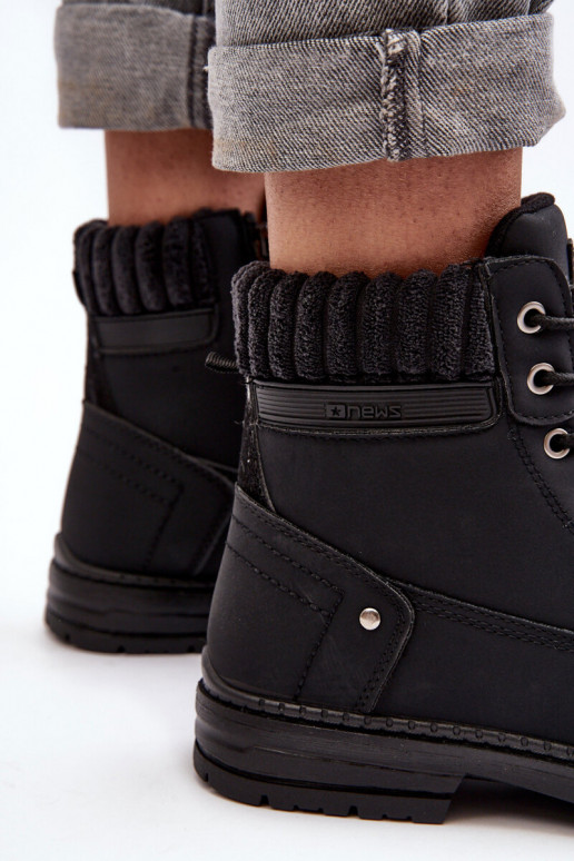 apavi siltināti melnas krāsas Katalis