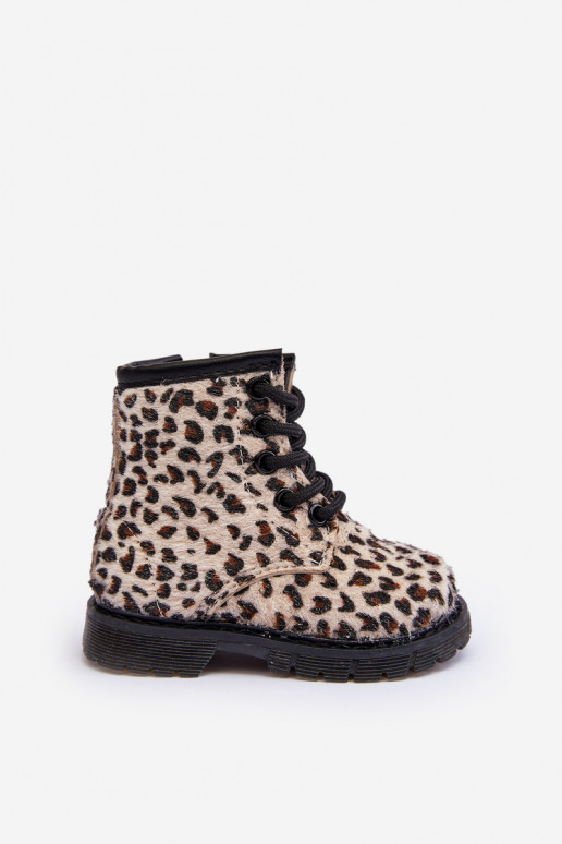 Bērnu apavi ar rāvējslēdzējiem smilšu krāsas Goopy