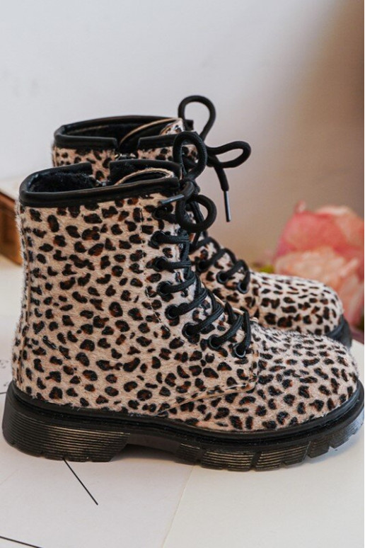 Bērnu apavi ar rāvējslēdzējiem smilšu krāsas Goopy