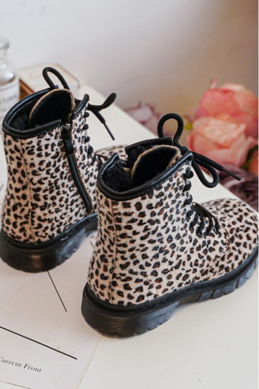 Bērnu apavi ar rāvējslēdzējiem smilšu krāsas Goopy