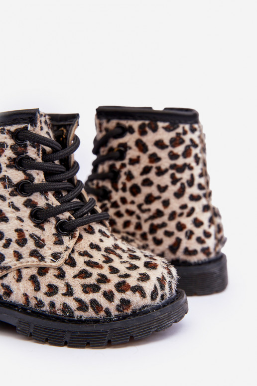 Bērnu apavi ar rāvējslēdzējiem smilšu krāsas Goopy