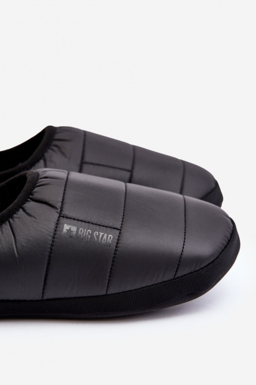 siltināti Čības melnas krāsas Big Star KK174363