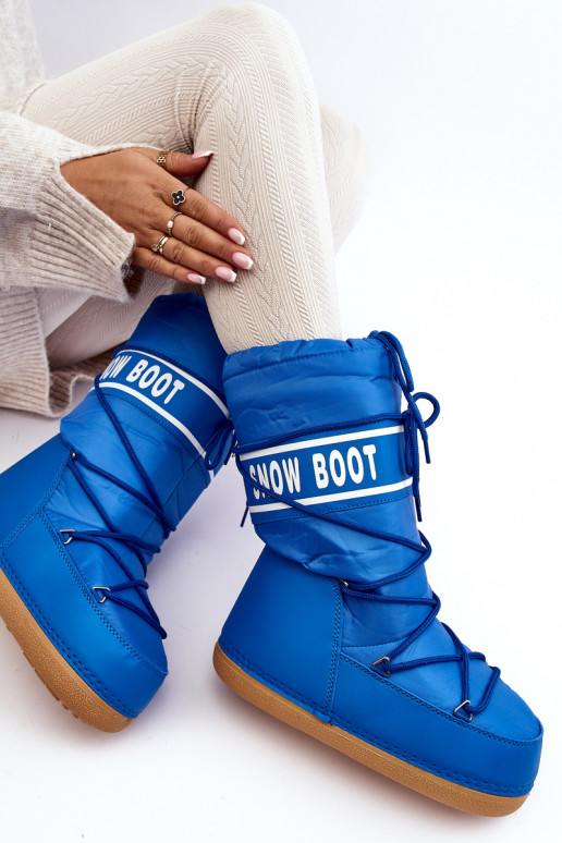 sniega apavi Zilas krāsas Venila