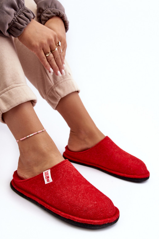 Klasiska modeļa Čības Big Star KK276012 sarkanas krāsas Klasiska modeļa Čības Big Star KK276012 sarkanas krāsas