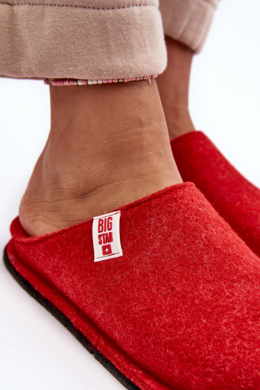 Klasiska modeļa Čības Big Star KK276012 sarkanas krāsas Klasiska modeļa Čības Big Star KK276012 sarkanas krāsas