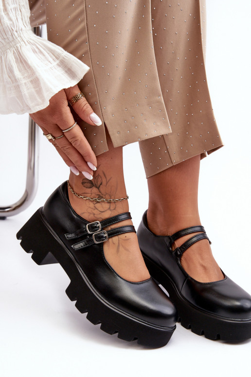 apavi  melnas krāsas Saviwa