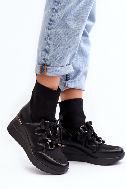 Sieviešu puszābaki   melnas krāsas Helladina Sieviešu puszābaki   melnas krāsas Helladina