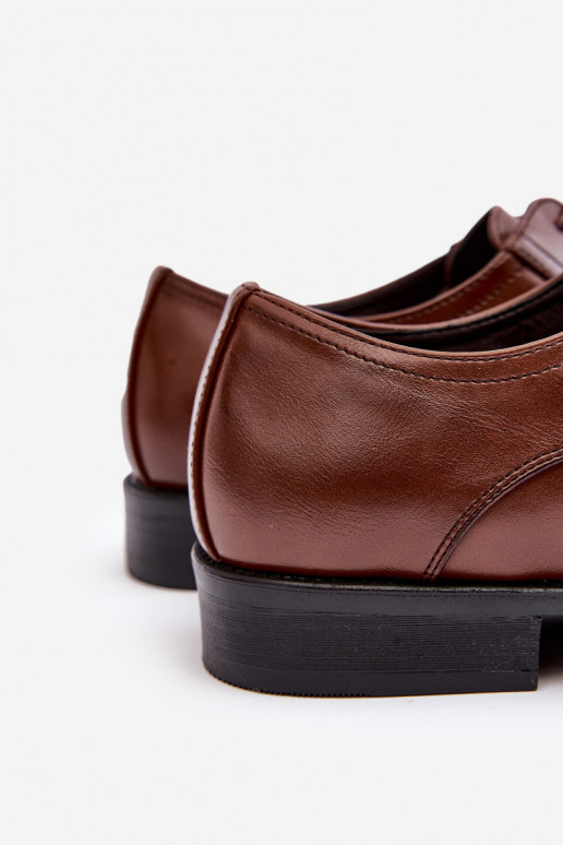 apavi brūnas krāsas Harene