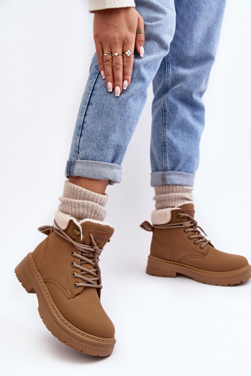 apavi     ar siltinājumu brūnas krāsas Lynnvia apavi     ar siltinājumu brūnas krāsas Lynnvia