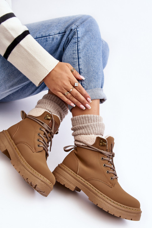 apavi     ar siltinājumu brūnas krāsas Lynnvia apavi     ar siltinājumu brūnas krāsas Lynnvia