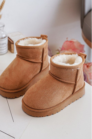 Sniega apavi Sieviešu puszābaki siltināti brūnas krāsas Nallita 2