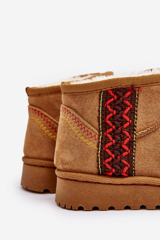 sniega apavi Sieviešu puszābaki siltināti Bērnu apavi brūnas krāsas Leonora sniega apavi Sieviešu puszābaki siltināti Bērnu apavi brūnas krāsas Leonora