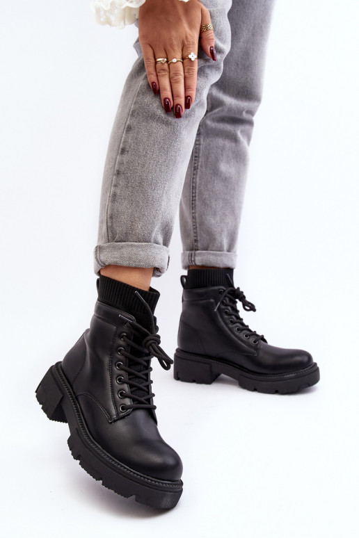 apavi Sieviešu puszābaki  melnas krāsas Rivella