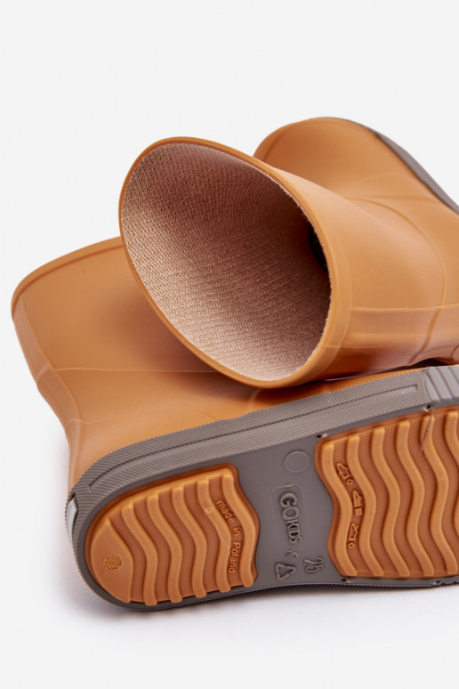 Bērnu gumijas apavi Wave Gokids 979 oranžā krāsā Bērnu gumijas apavi Wave Gokids 979 oranžā krāsā