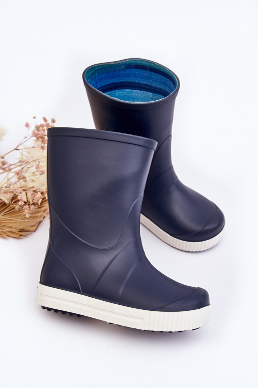 Bērnu gumijas apavi Wave Gokids 979 tumši zili Bērnu gumijas apavi Wave Gokids 979 tumši zili