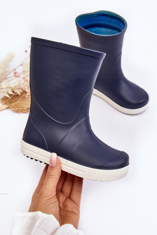 Bērnu gumijas apavi Wave Gokids 979 tumši zili Bērnu gumijas apavi Wave Gokids 979 tumši zili