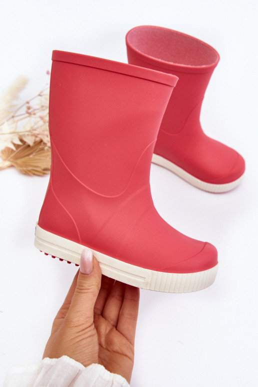 Bērnu apavi Gumijas apavi Wave Gokids 979 rozā krāsas Bērnu apavi Gumijas apavi Wave Gokids 979 rozā krāsas