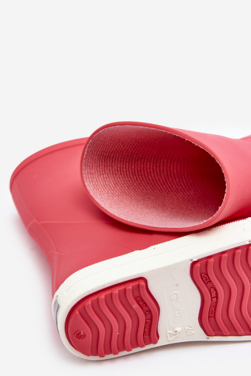 Bērnu apavi Gumijas apavi Wave Gokids 979 rozā krāsas Bērnu apavi Gumijas apavi Wave Gokids 979 rozā krāsas